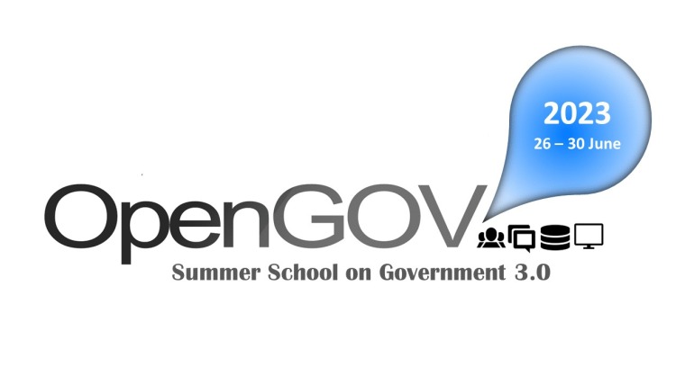 OpenGov2023 – 10th International Summer School on Governance 3.0